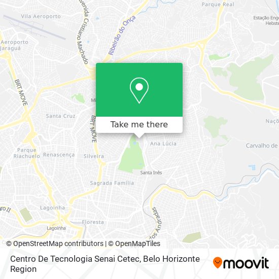 Centro De Tecnologia Senai Cetec map