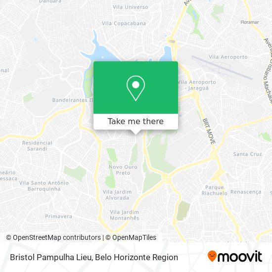 Bristol Pampulha Lieu map