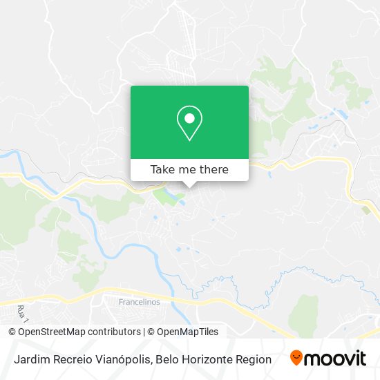 Jardim Recreio Vianópolis map