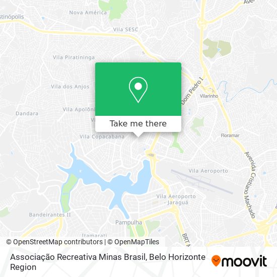 Associação Recreativa Minas Brasil map