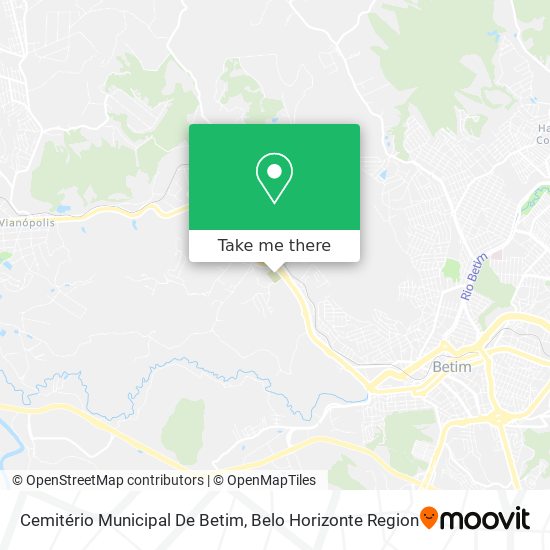 Cemitério Municipal De Betim map