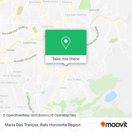 Maria Das Tranças map