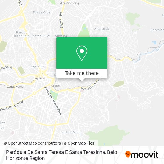 Paróquia De Santa Teresa E Santa Teresinha map
