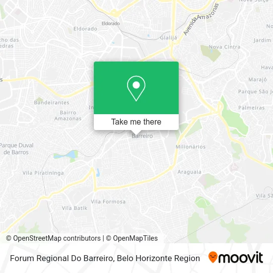 Forum Regional Do Barreiro map