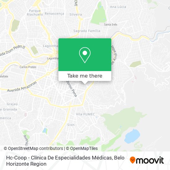 Hc-Coop - Clínica De Especialidades Médicas map