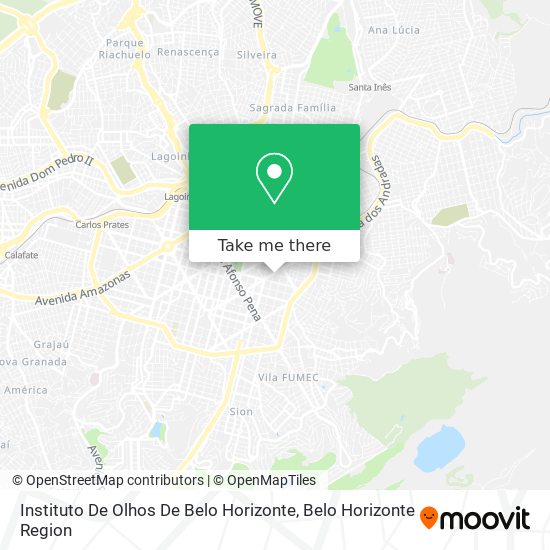Instituto De Olhos De Belo Horizonte map
