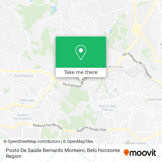 Posto De Saúde Bernardo Monteiro map