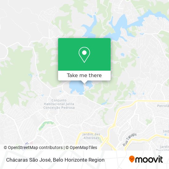 Chácaras São José map