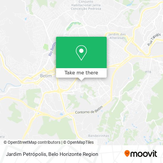 Jardim Petrópolis map