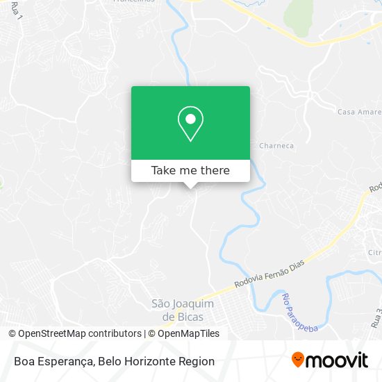 Boa Esperança map