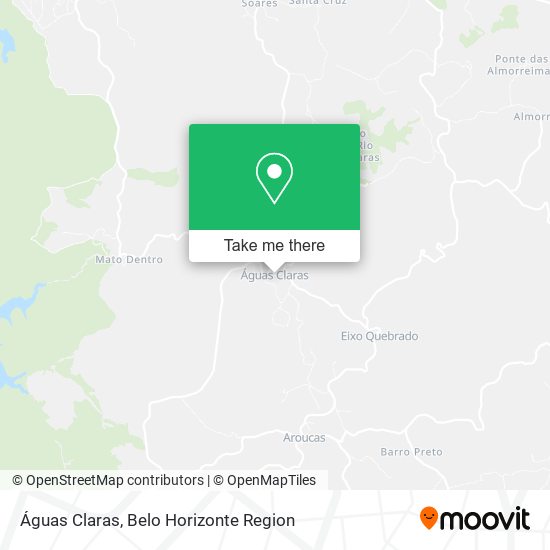 Águas Claras map