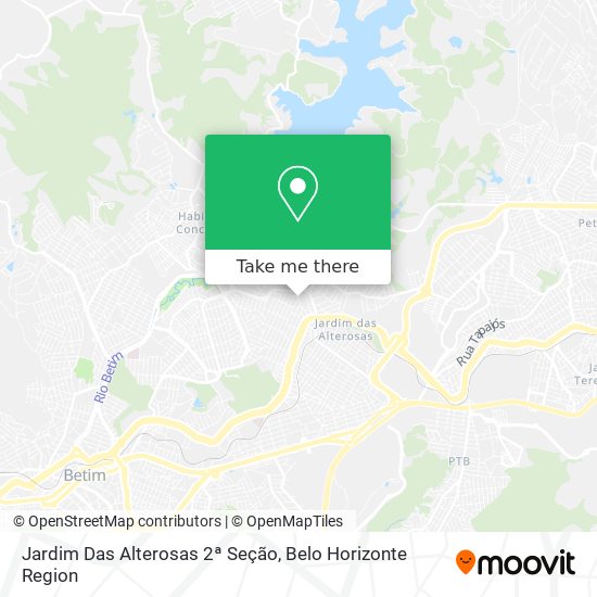 Jardim Das Alterosas 2ª Seção map