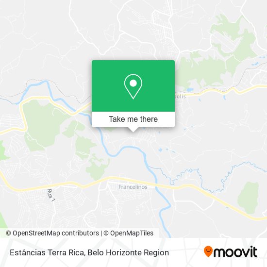 Estâncias Terra Rica map