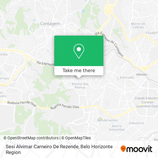 Sesi Alvimar Carneiro De Rezende map