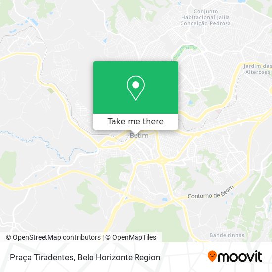 Praça Tiradentes map