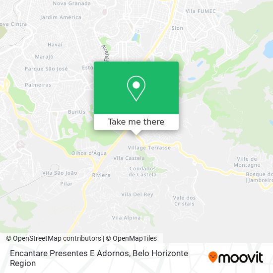Encantare Presentes E Adornos map
