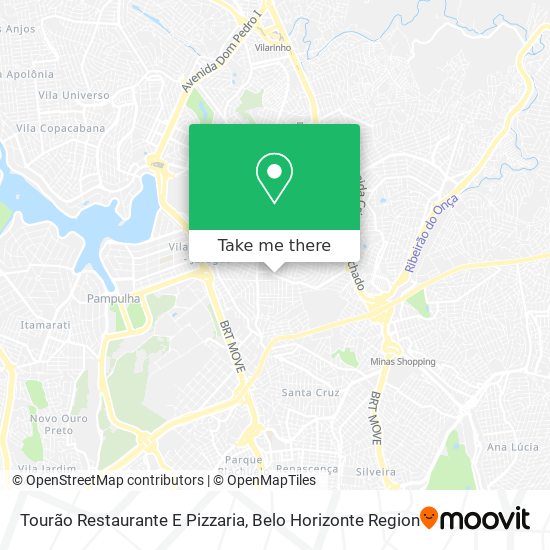 Tourão Restaurante E Pizzaria map