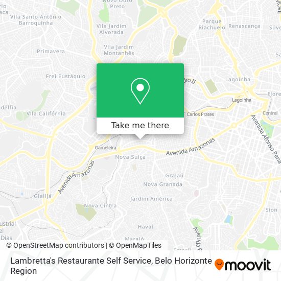 Lambretta's Restaurante Self Service map