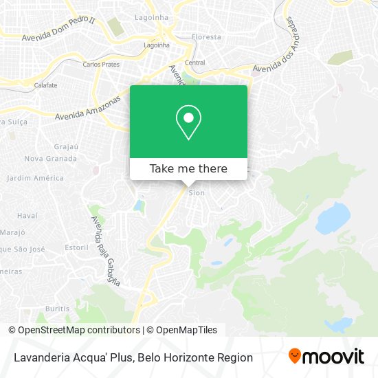 Lavanderia Acqua' Plus map