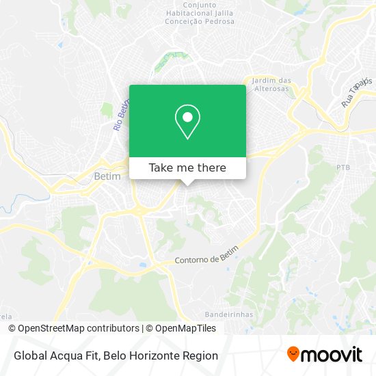 Global Acqua Fit map