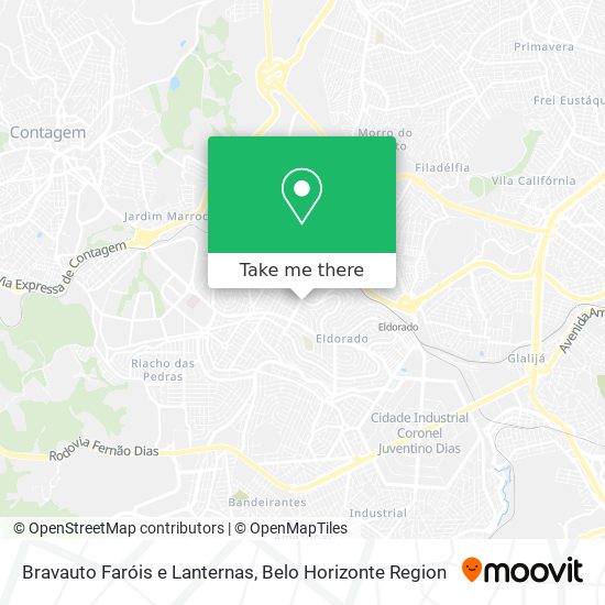 Bravauto Faróis e Lanternas map