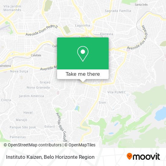 Instituto Kaizen map