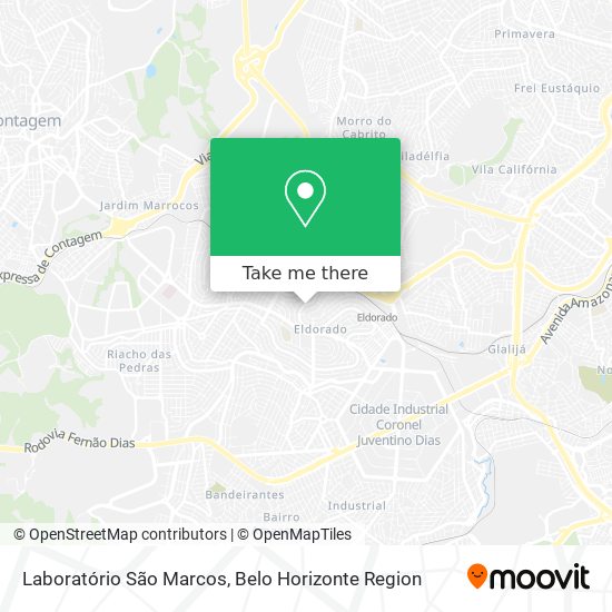 Laboratório São Marcos map