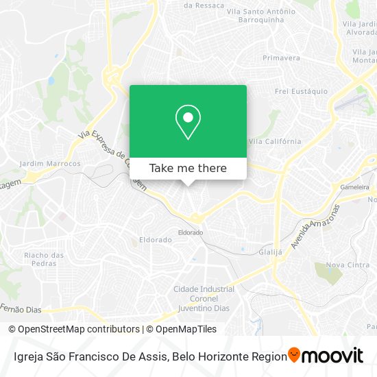 Igreja São Francisco De Assis map