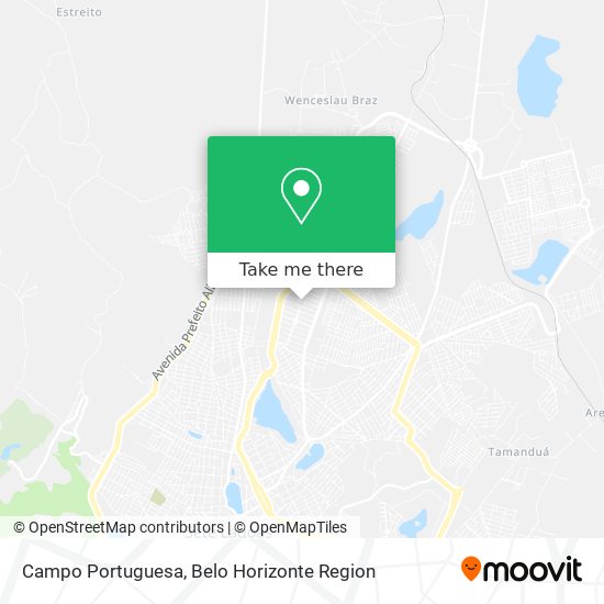 Campo Portuguesa map