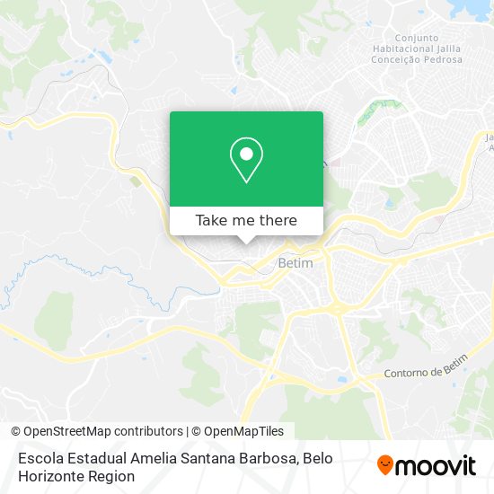 Escola Estadual Amelia Santana Barbosa map