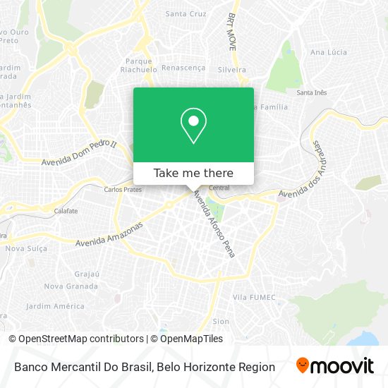 Banco Mercantil Do Brasil map