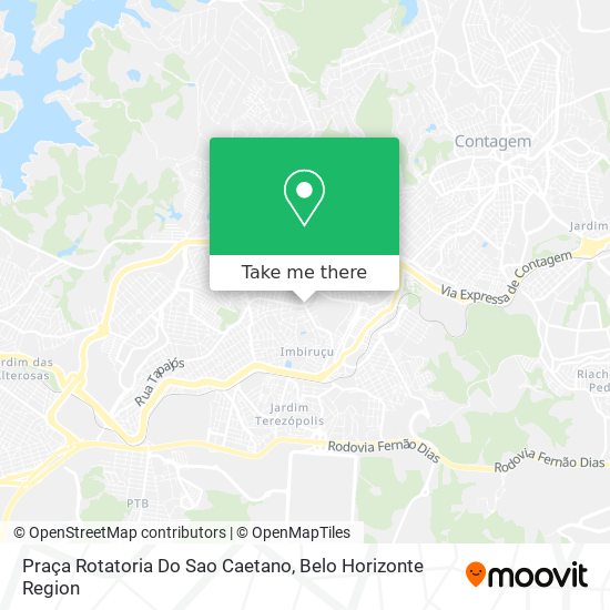 Praça Rotatoria Do Sao Caetano map