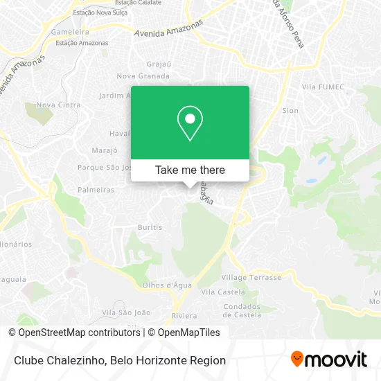 Clube Chalezinho map