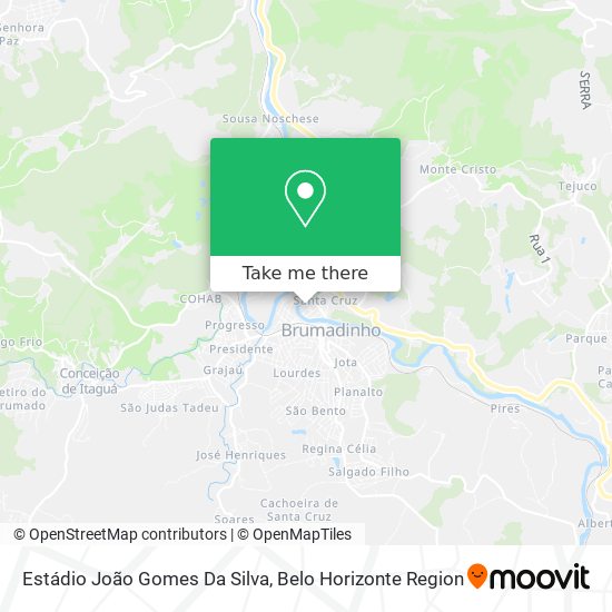 Estádio João Gomes Da Silva map