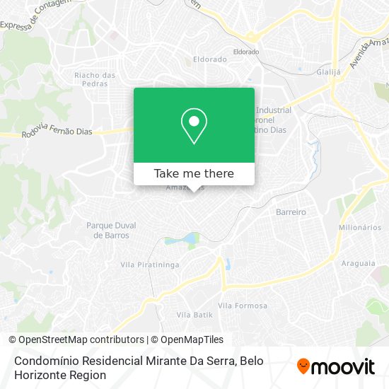 Condomínio Residencial Mirante Da Serra map