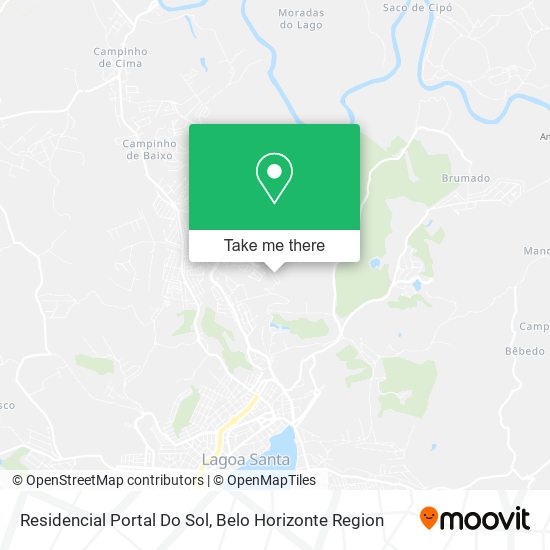 Residencial Portal Do Sol map