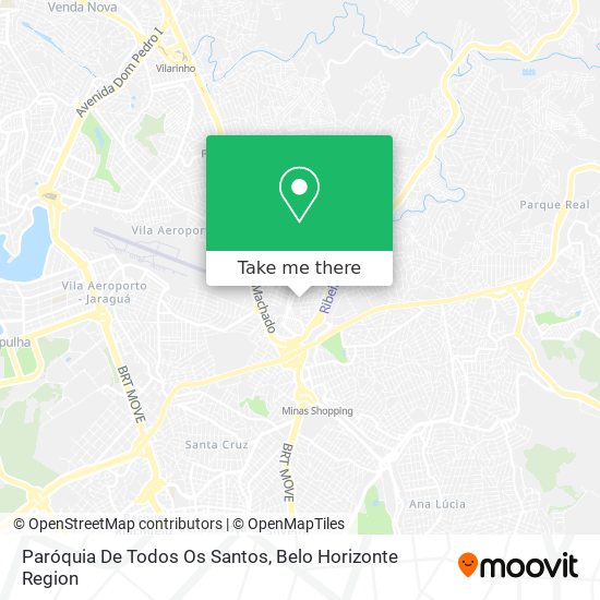 Paróquia De Todos Os Santos map