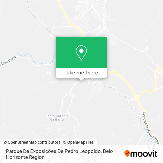 Parque De Exposições De Pedro Leopoldo map