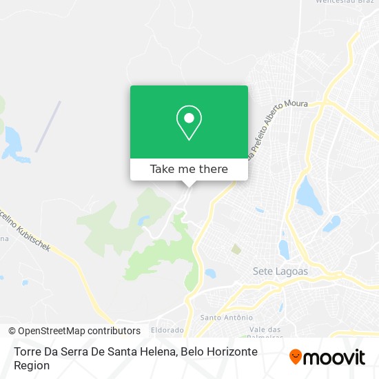 Torre Da Serra De Santa Helena map