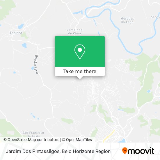 Jardim Dos Pintassilgos map