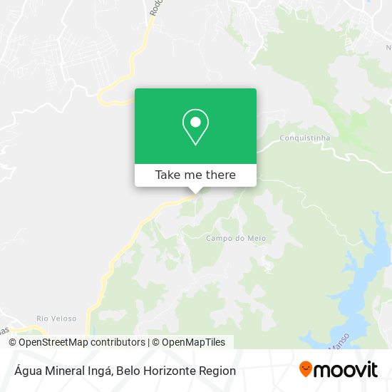 Água Mineral Ingá map