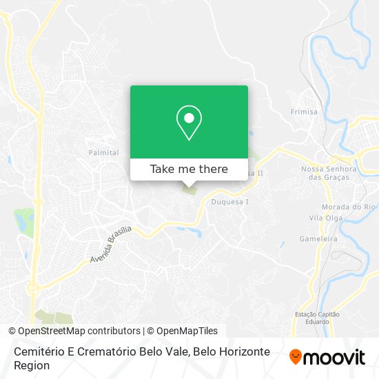 Cemitério E Crematório Belo Vale map