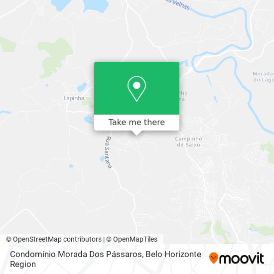 Condomínio Morada Dos Pássaros map