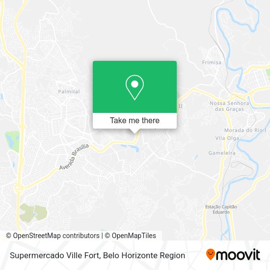 Supermercado Ville Fort map