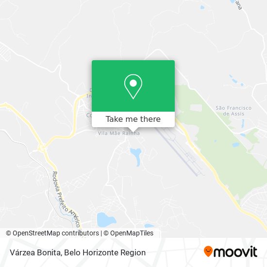 Várzea Bonita map