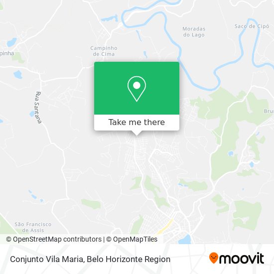 Conjunto Vila Maria map
