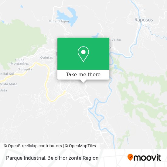 Parque Industrial map