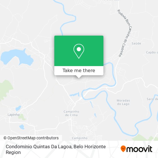 Condomínio Quintas Da Lagoa map