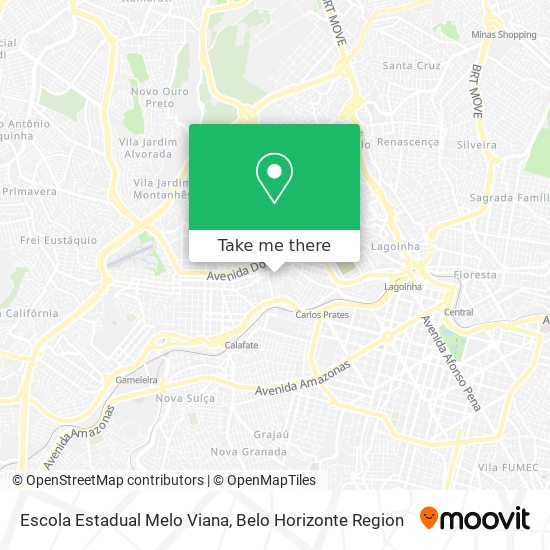 Escola Estadual Melo Viana map
