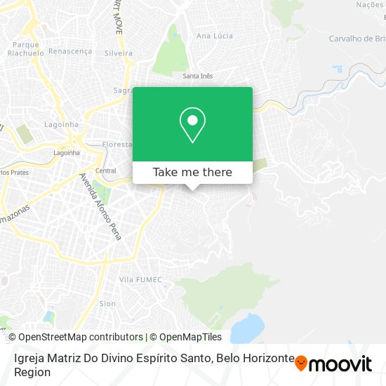 Igreja Matriz Do Divino Espírito Santo map
